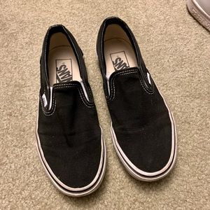 Gently-Worn Classic Vans Slip-On Shoes